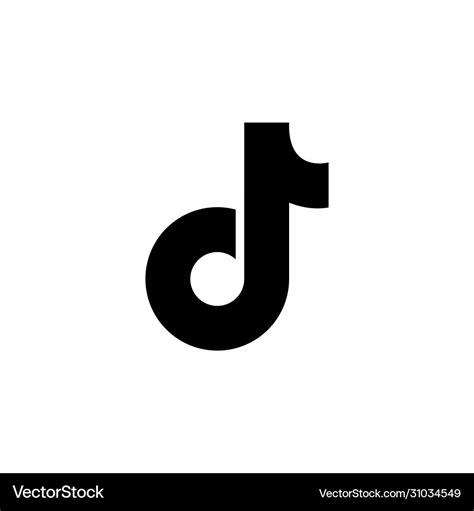 Tik Tok Logo With White Background