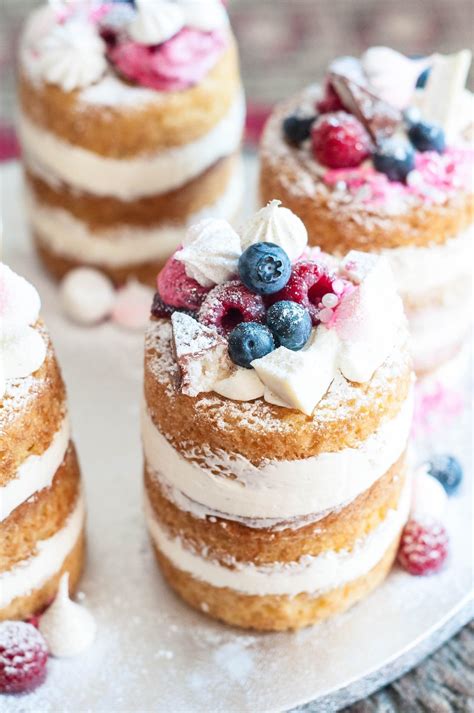 Mini Naked Cakes Be Nice Make A Cake