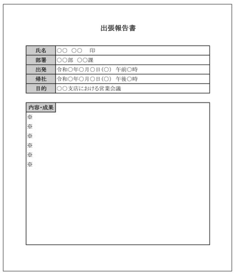 【無料】出張報告書テンプレート。効果的な書き方のポイントや例文を紹介｜welog