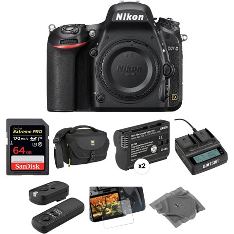 Nikon D Dslr Camera Body Deluxe Kit B H Photo Video