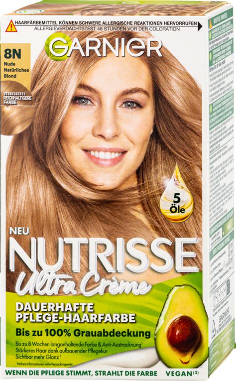 Garnier Nutrisse Creme Dauerhafte Pflege Haarfarbe Nr N Nat Rliches