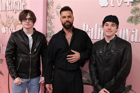 Ricky Martin poses with his twins in rare family outing at Kamala ...