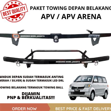 Jual Paket Towing Apv Apv Arena Depan Belakang Original Besi