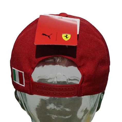 Sebastian Vettel Scuderia Ferrari Personal Cap The Motorsport Shop