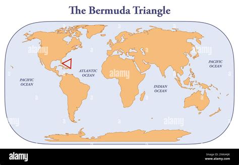 Bermuda triangle map hi-res stock photography and images - Alamy