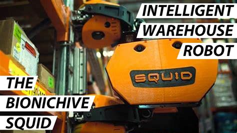 The BionicHIVE SqUID Warehouse Robot Uses AI And Machine Learning For