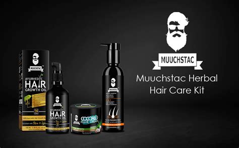 Buy Muuchstac Herbal Hair Care Kit Hair Growth Oil 100ml Herbal Shampoo With Inbuilt