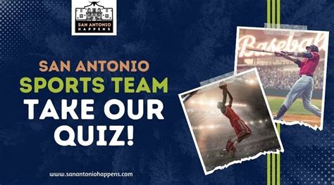 Sports Team Quiz San Antonio Happens