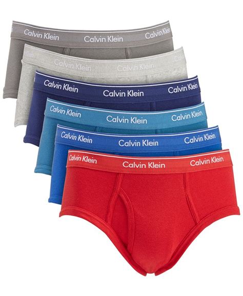 Calvin Klein Mens 6 Pk Cotton Classic Briefs And Reviews Underwear And Socks Men Macys