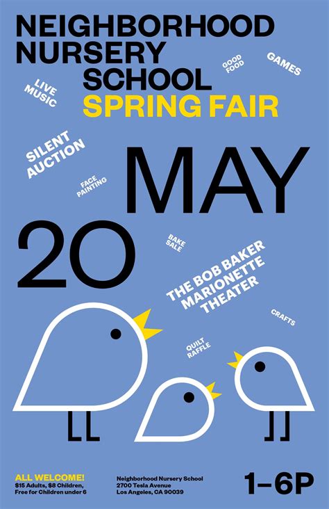 The Spring Fair — Neighborhood Nursery School