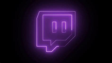 Twitch Neon Logo Loop Animation By HD Wallpaper Pxfuel