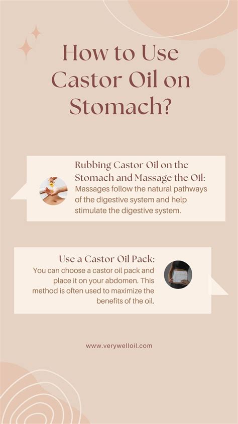 How To Use Castor Oil On Stomach Castor Oil Pack Benefits Castor