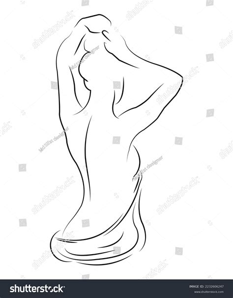Sexy Half Nude Women Over Royalty Free Licensable Stock Vectors Vector Art Shutterstock