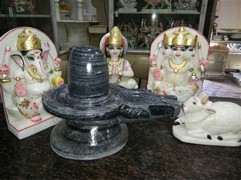 White Painted Marble Shiv Parivar For Temple At Best Price In Indore