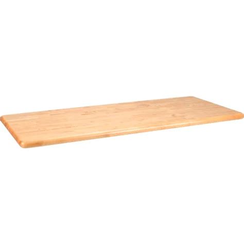 Global Industrial™ ADA Locker Room Bench Top, Hardwood, 48"W x 20"D x 1-1/4"Thick