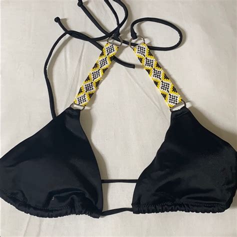 Victoria S Secret Swim Beaded Bikini Top Victorias Secret Poshmark