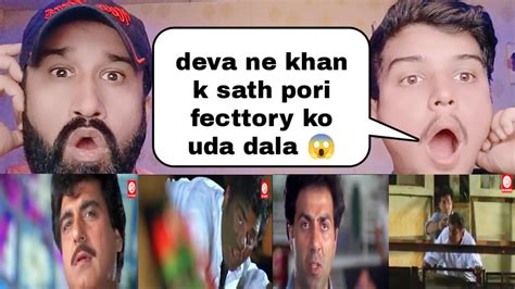 Ziddi Movie Part Sunny Deol Fight Scene Pakistani Reaction