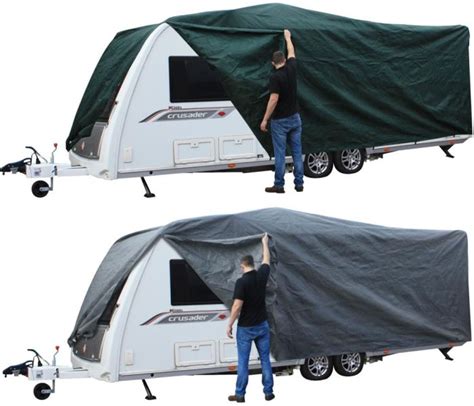 Andes Heavy Duty Deluxe Breathable Waterproof Caravan Cover All Sizes