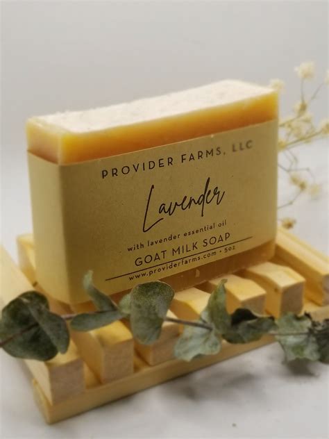 Goat Milk Soap Lavender Provider Farms