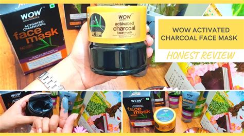 Wow Activated Charcoal Face Mask Review I For Clear And Bright Glowing