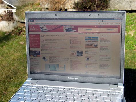 Recenzja Toshiba Portege R Notebookcheck Pl