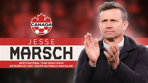 Canada Soccer Announces Jesse Marsch As Mens National Team Head Coach