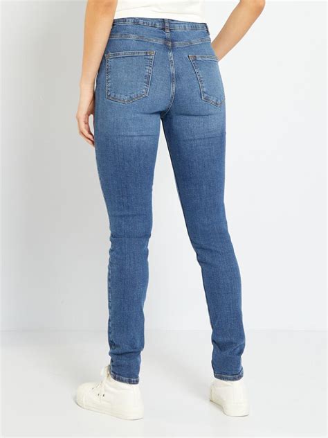 Jean slim à taille haute L28 Stone Kiabi 15 00