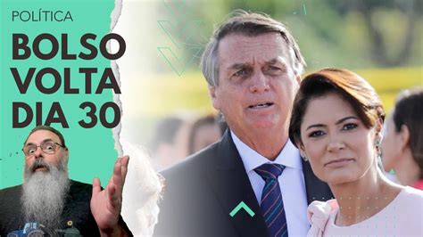 Bolsonaro Marca Passagem De Volta Ao Brasil Para Dia De Mar O Mas