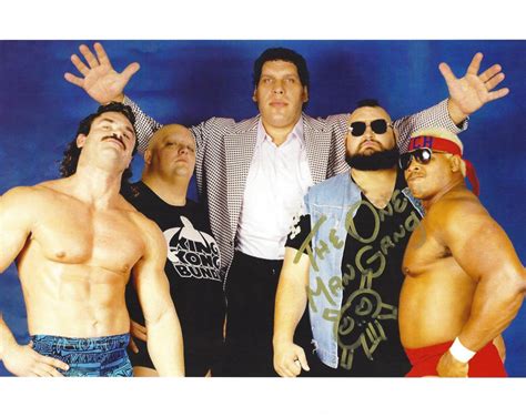 George Gray One Man Gang With Andre The Giant Signed 8x10 Photo