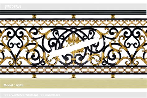 Iron Railings Front Garden Balcony Ki Grill Railing Design And Price