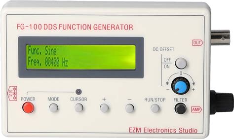 Contador de frecuencia del generador de señal de función FG 100 DDS 1Hz