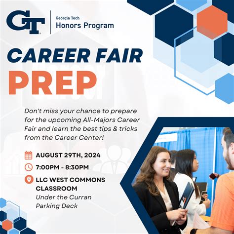 Career Fair Prep Workshop Gt Honors Program