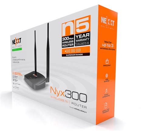 Nexxt Nyx Router Inal Mbrico N Mbps Tech Go