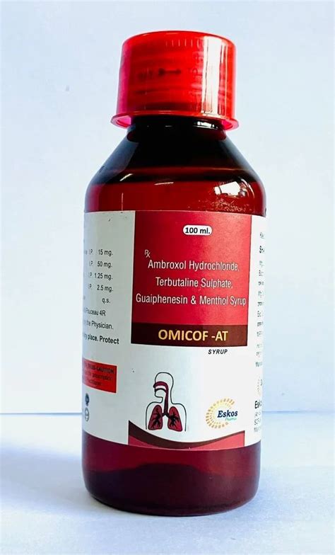 Ambroxol Terbutaline Guaiphenesin Syrup At Rs 75 Bottle