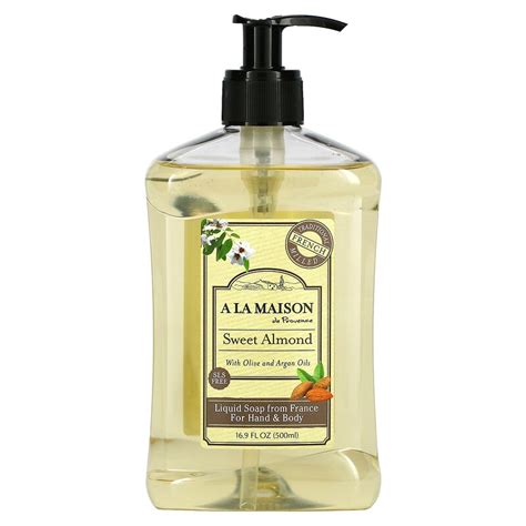 A La Maison De Provence Liquid Soap For Hand And Body Sweet Almond 16