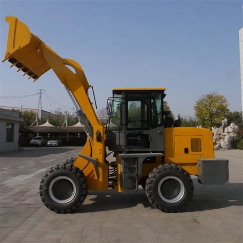 Wheel Loader 2 Ton Gem930 Front End Shovel Loader With Grapple Forks