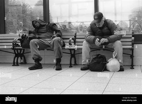 Two Men Sitting In Train Hi Res Stock Photography And Images Alamy