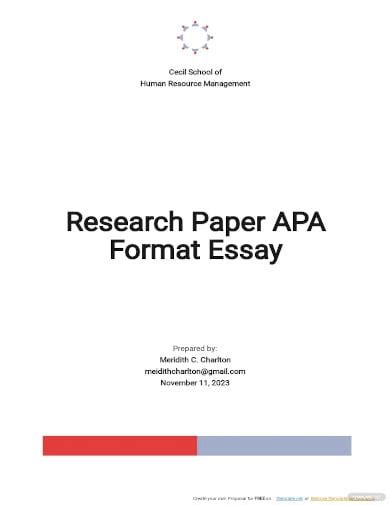 Free 36 Research Paper Templates Word Pdf Documents Download