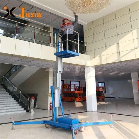 Telescopic Lift Manufacturers Electric Ladder Lift Vertical Mast Lift