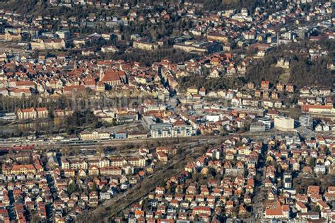 Luftaufnahme T Bingen Stadtansicht Vom Innenstadtbereich Und