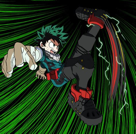 Deku Kick By Pastacool On Deviantart