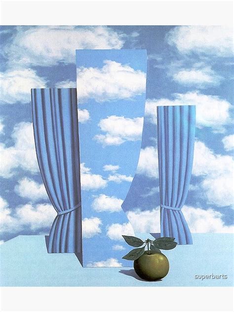 Beautiful World Rene Magritte Premium Matte Vertical Poster Sold By