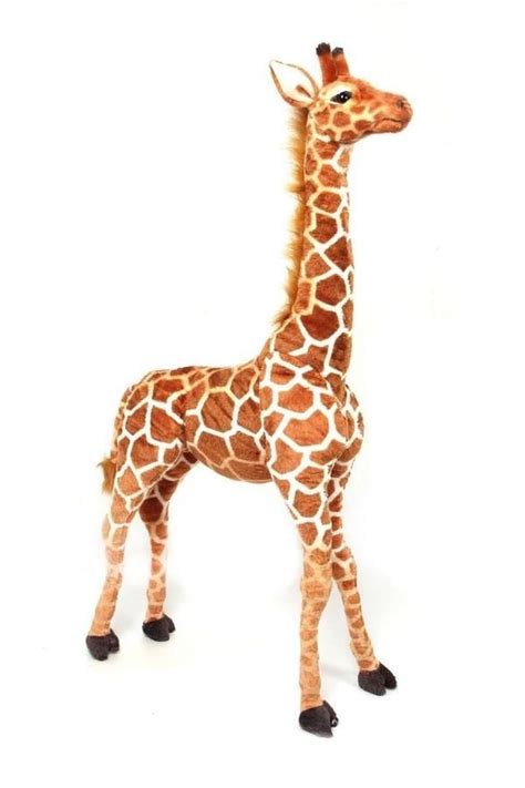 Giant Giraffe Stuffed Animal Plush Toy In 2021 Giant Giraffe Stuffed