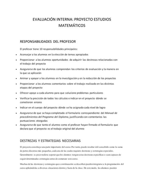 Proyecto Estudios Matematicos Bi Pdf