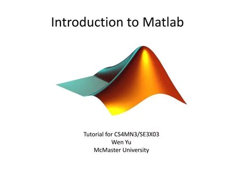 Ppt Introduction To Matlab Powerpoint Presentation Free Download