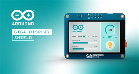 The Arduino GIGA Display Shield Has Been Announced