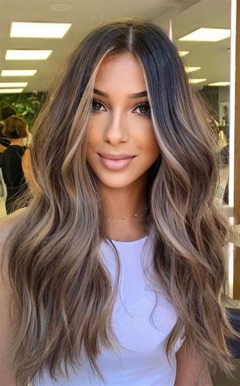 Fabulous Fall Hair Color Ideas For Autumn Ash Brown Balayage