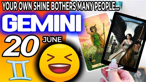 Gemini ♊ 🌟 Your Own Shine Bothers Many People 👑 Horoscope For Today