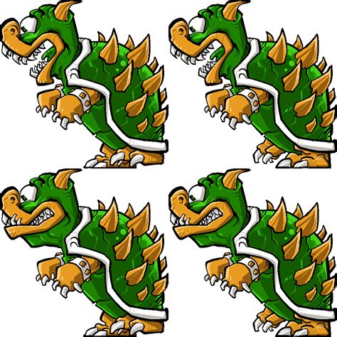 Bowser Sprite Sheet By Jakeallenesq On Deviantart