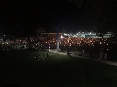 Hundreds Gather For Candlelight Vigil In Charlottesville Twitter